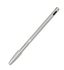 Penna sfera Cristal Re'New - con cappuccio - 1 mm - nero - Bic