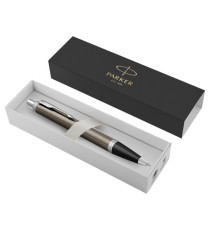 Penna sfera IM CT - punta M - Dark Espresso - Parker