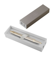 Penna sfera IM Monochrome - punta M - champagne - Parker