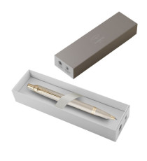 Penna sfera IM Monochrome - punta M - champagne - Parker