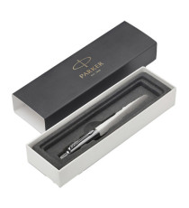 Penna sfera Jotter Core Stainless Steel - punta M - fusto acciaio - Parker