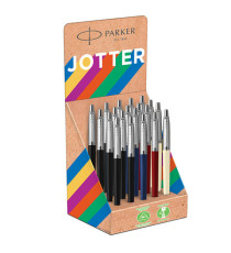 Penna sfera Jotter Original Plastic - tratto M - colori fusto assortiti - Parker - expo 20 pezzi