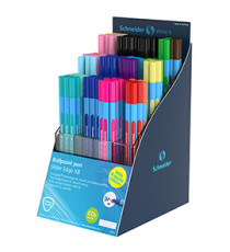 Penna sfera Slider Edge XB - colori standard e pastel - Schneider - expo 120 pezzi
