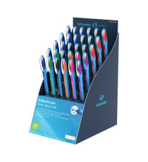Penna sfera Slider Memo XB - colori assortiti - Schneider - expo 30 pezzi