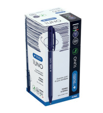 Penna sfera Tratto Uno Green - punta media 1 mm - blu - Tratto - conf. 50 pezzi