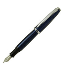 Penna stilografica Aldo Domani - punta M - blu - Monteverde