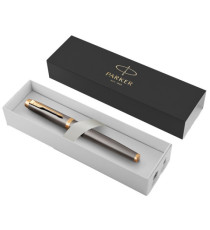 Penna stilografica IM Grey GT - punta M - grigio - Parker