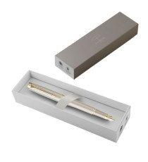 Penna stilografica IM Monochrome - punta M - champagne - Parker