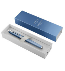 Penna stilografica IM Monochrome Rituals Blue - punta M - blu - Parker