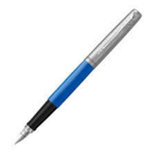 Penna stilografica Jotter Original - punta M - fusto blu - Parker