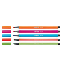 Pennarelli Pen 68 - colori assortiti - Stabilo - scatola in metallo 50 pezzi