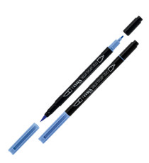 Pennarello Aqua Brush Duo - colori pastel - Lyra - conf. 6 pezzi