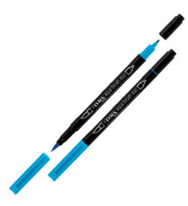 Pennarello Aqua Brush Duo - colori primari - Lyra - conf. 6 pezzi