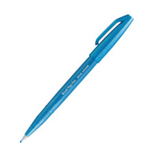 Pennarello Brush Sign Pen - azzurro - Pentel