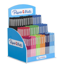 Pennarello Flair Nylon - punta feltro - 1,10mm - colori assortiti - Papermate - expo 168  pezzi