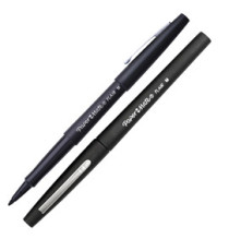 Pennarello Flair Nylon - punta feltro - 1,10mm - nero - Papermate