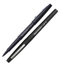 Pennarello Flair Nylon - punta feltro - 1,10mm - nero - Papermate