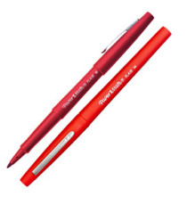 Pennarello Flair Nylon - punta feltro - 1,10mm - rosso - Papermate