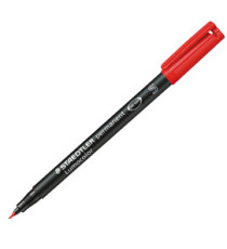 Pennarello Lumocolor Permanent 313 - punta 0,4 mm - rosso - Staedtler