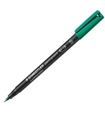 Pennarello Lumocolor Permanent 313 - punta 0,4 mm - verde - Staedtler