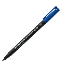 Pennarello Lumocolor Permanent 317  - punta 1,0mm - blu - Staedtler