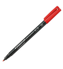 Pennarello Lumocolor Permanent 317 - punta 1,0mm - rosso - Staedtler