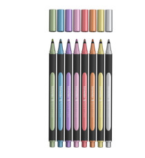 Pennarello Metallic Liner 020 - punta 1,2 mm - colori assortiti - Schneider - conf. 8 pezzi