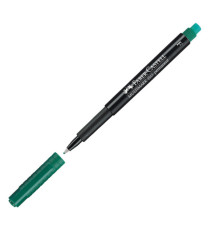 Pennarello Multimark universale permanente con gomma - punta fine 0,6 mm - astuccio 4 colori - Faber-Castell