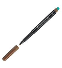 Pennarello Multimark universale permanente con gomma - punta media 1,0mm - astuccio 8 colori - Faber-Castell