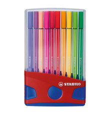 Pennarello Pen 68 - colori assortiti - Stabilo - astuccio Color Parade 20 pezzi