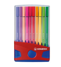 Pennarello Pen 68 - colori assortiti - Stabilo - astuccio Color Parade 20 pezzi