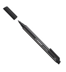 Pennarello PointMax punta feltro - punta 0,8mm - nero - Stabilo