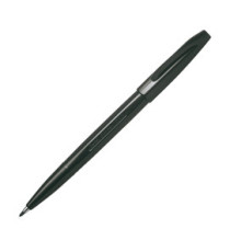 Pennarello Sign Pen S520 punta feltro - punta 2 mm - nero - Pentel
