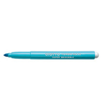 Pennarello Turbomaxi Monocolore - punta ø5mm - azzurro - Giotto