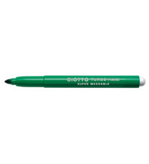 Pennarello Turbomaxi Monocolore - punta ø5mm - verde cinabro - Giotto