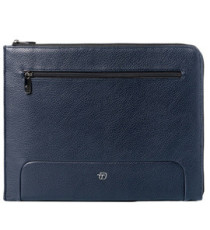 Office bag Gate Trended - 20 x 26 x 2 cm - ecopelle - blu - In Tempo