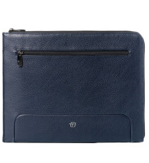 Office bag Gate Trended - 20 x 26 x 2 cm - ecopelle - blu - In Tempo