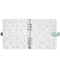 Organiser Botanical - f.to Pocket 146 x 128 x 36 mm - con cinturino - menta - Filofax