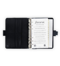 Organiser Metropol Personal - similpelle - nero - 18,8 x 13,5 x 3,8mm - Filofax