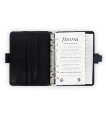 Organiser Metropol Personal - similpelle - nero - 18,8 x 13,5 x 3,8mm - Filofax