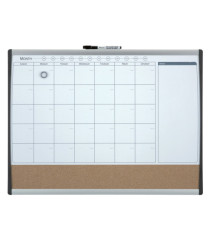 Organizer magnetico con calendario mensile - 58,5 x 43 cm - Nobo
