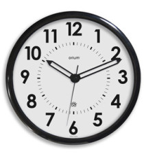 Orologio da parete Automatic DST Orion - con radiocontrollo - diametro 36 cm - bianco/nero - Cep