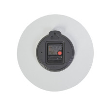 Orologio da parete HorMilena - diametro 30 cm - bianco/legno - Alba