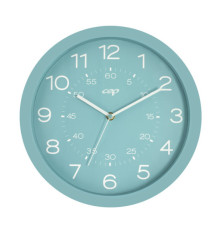Orologio da parete Riviera Orion 820 Ri - diametro 30 cm - blu menta - Cep
