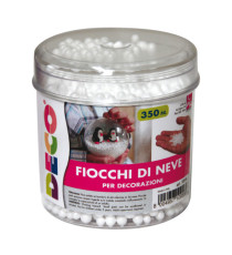 Palline di neve in polistirolo - Deco - barattolo 350 ml