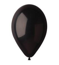 Palloncino - diametro 26 cm - lattice - nero - Big Party - conf. 25 pezzi