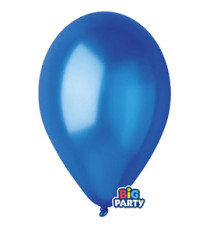 Palloncino - diametro 30 cm - lattice - blu - conf. 10 pezzi