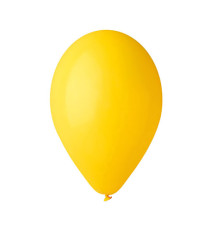 Palloncino - diametro 30 cm - lattice - giallo - Big Party - conf. 16 pezzi