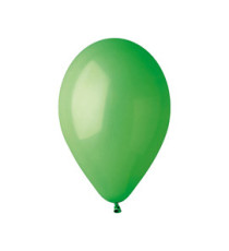 Palloncino - diametro 30 cm - lattice - verde - Big Party - conf. 16 pezzi