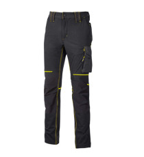 Pantalone da donna World - taglia M - grigio/giallo - U-Power